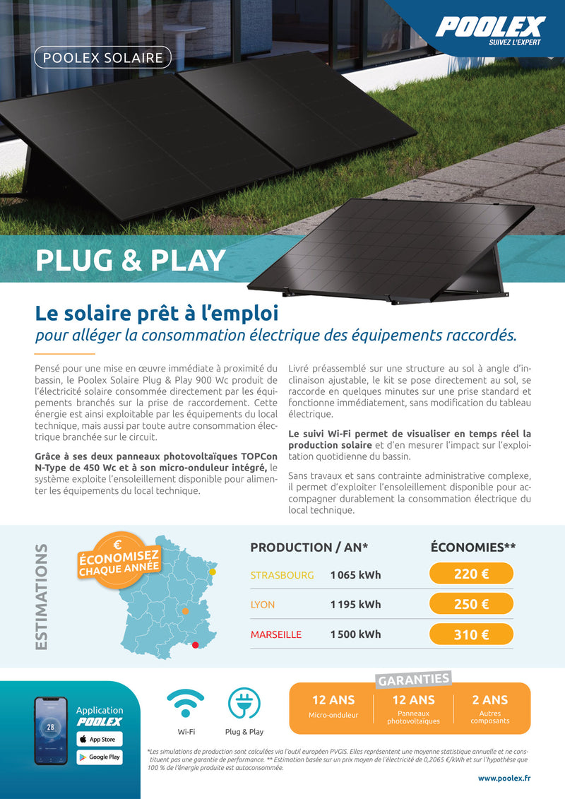Panneaux Solaires Plug and Play — fiche technique
